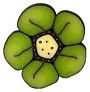 Large Lime Wildflower